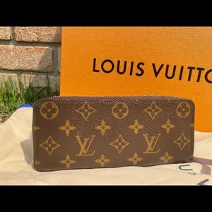 LV Monogram Clemence Wallet